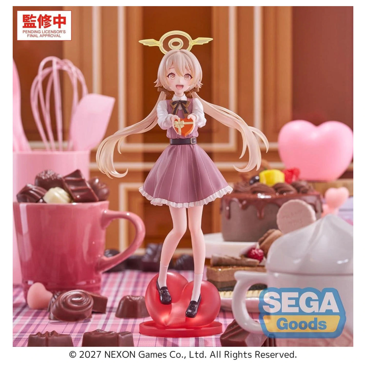 Blue Archive XStellar PVC figura Hifumi Happy Valentine!! 22 cm fotografija izdelka