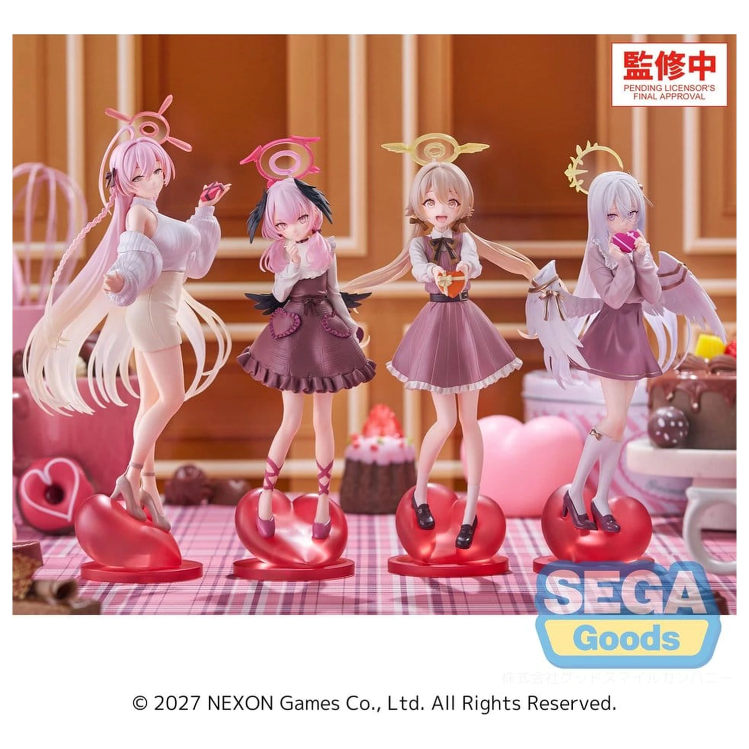 Blue Archive XStellar PVC figura Hifumi Happy Valentine!! 22 cm fotografija izdelka