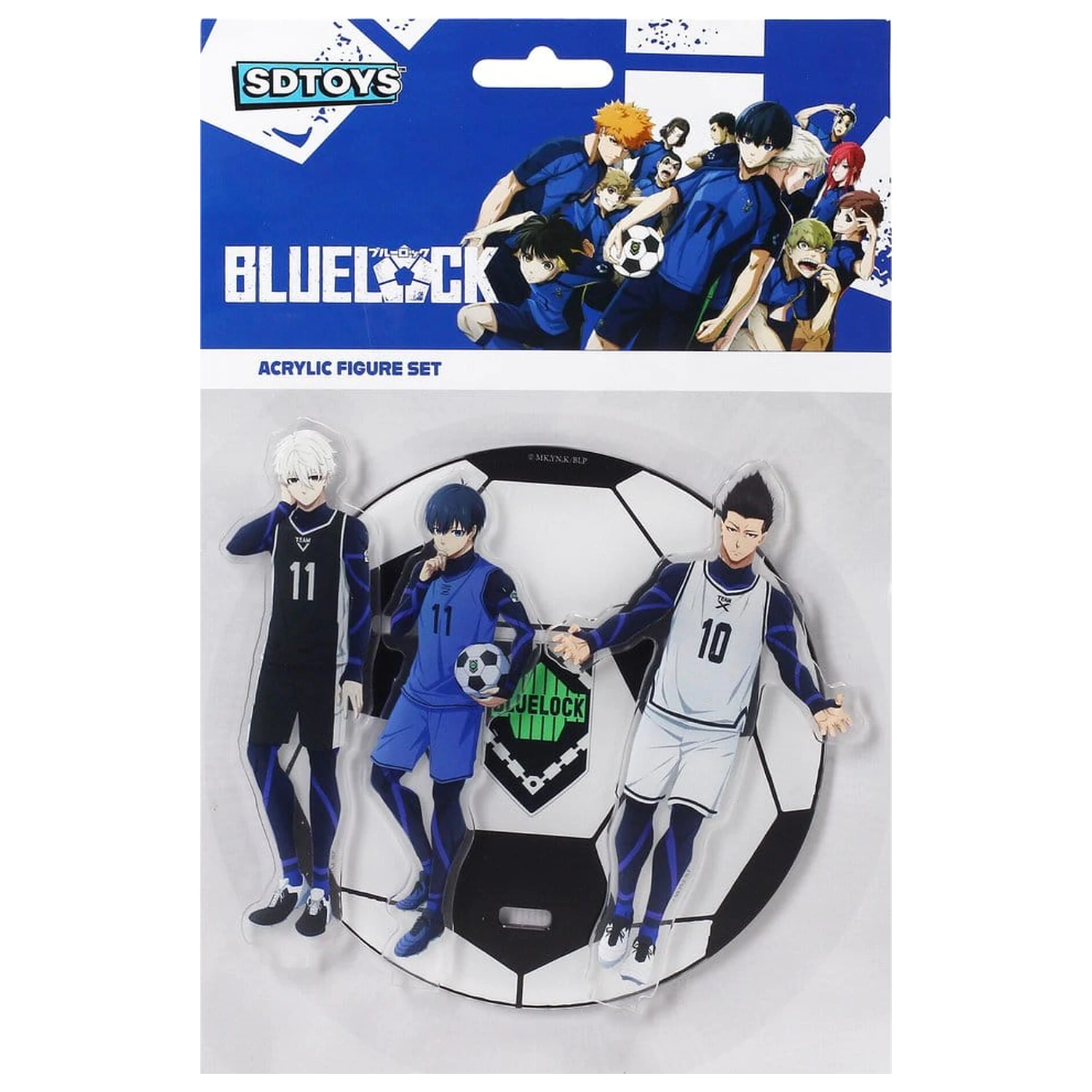 Blue Lock Akrilne figurice Set 15 cm fotografija izdelka