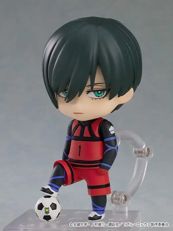 Blue Lock Nendoroid Figurica Itoshi Rin 10 cm fotografija izdelka