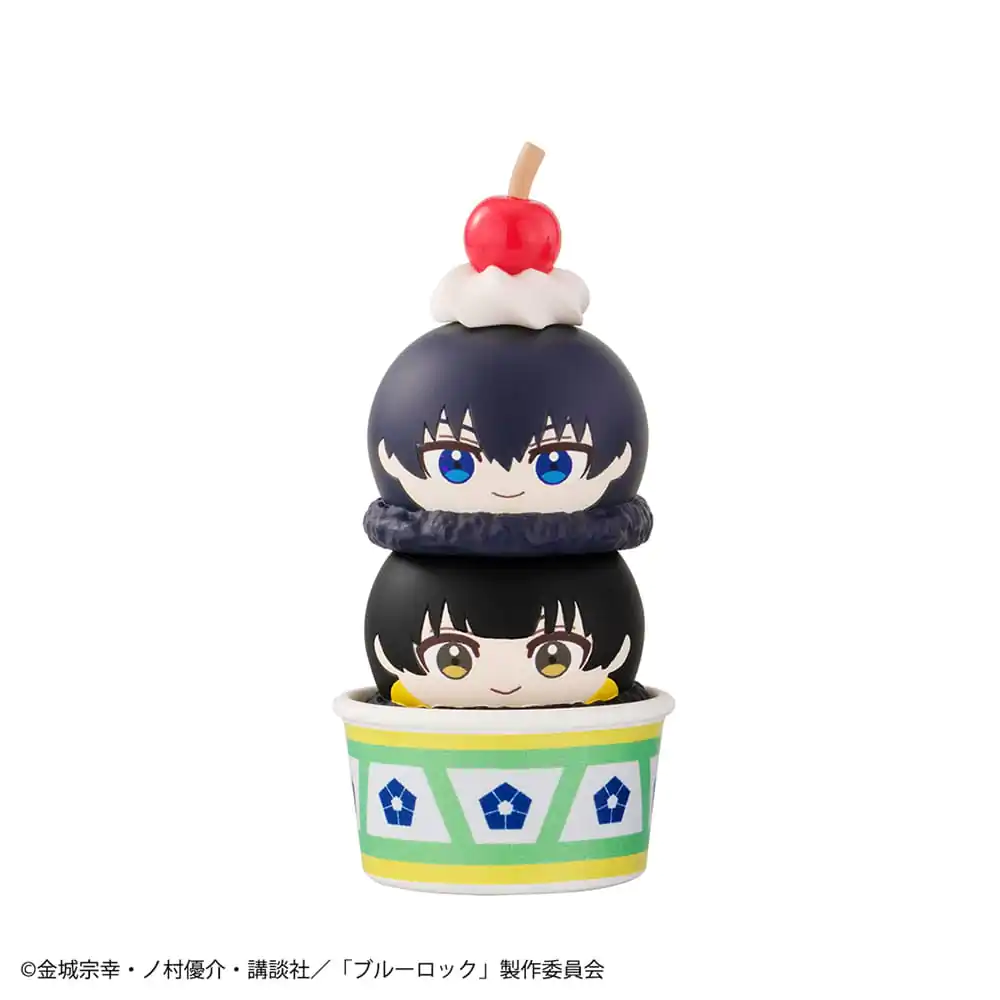 Blue Lock Tsumichen zložljiva &amp; izmenljiva figurica v paketu po 6 kosov 8 cm (z darilom) fotografija izdelka