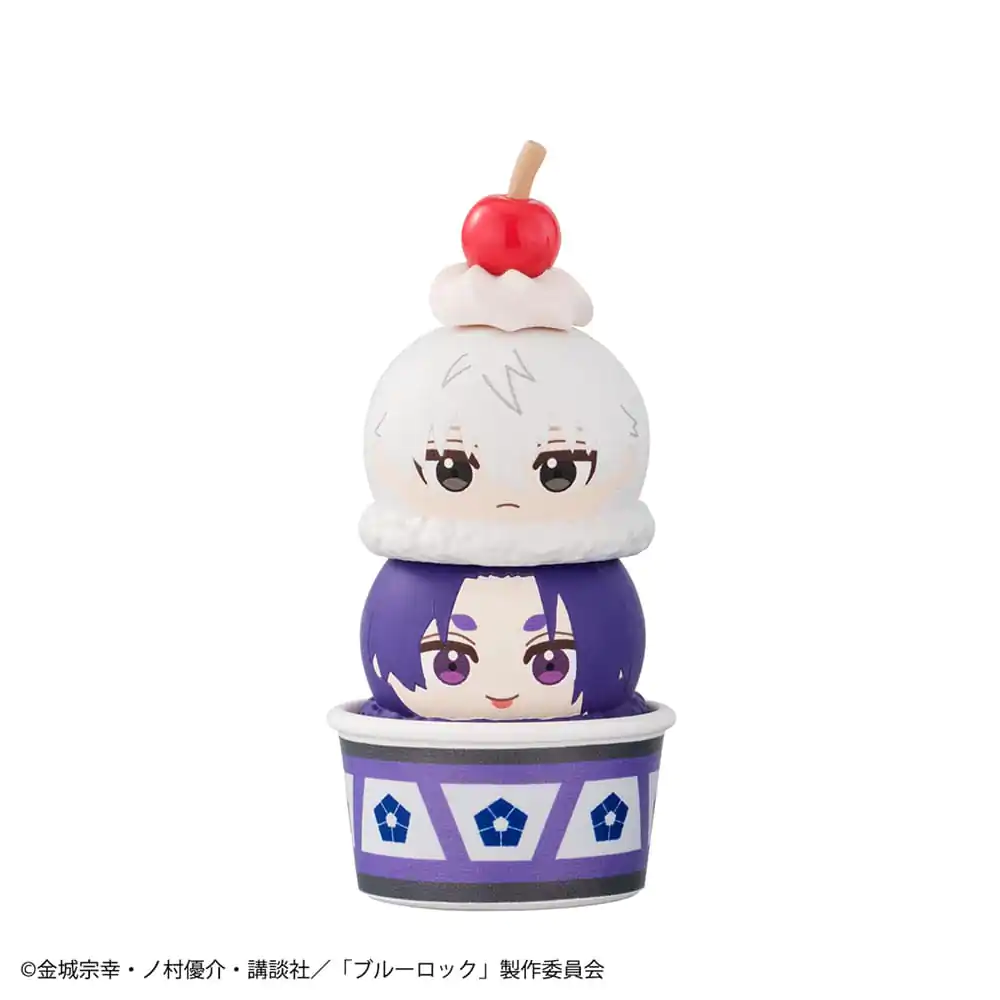 Blue Lock Tsumichen zložljiva &amp; izmenljiva figurica v paketu po 6 kosov 8 cm (z darilom) fotografija izdelka