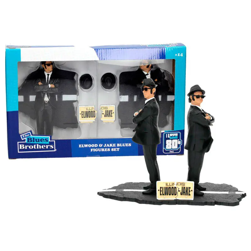 Blues Brothers Movie Icons Kip 2-Pack Jake & Elwood 18 cm fotografija izdelka