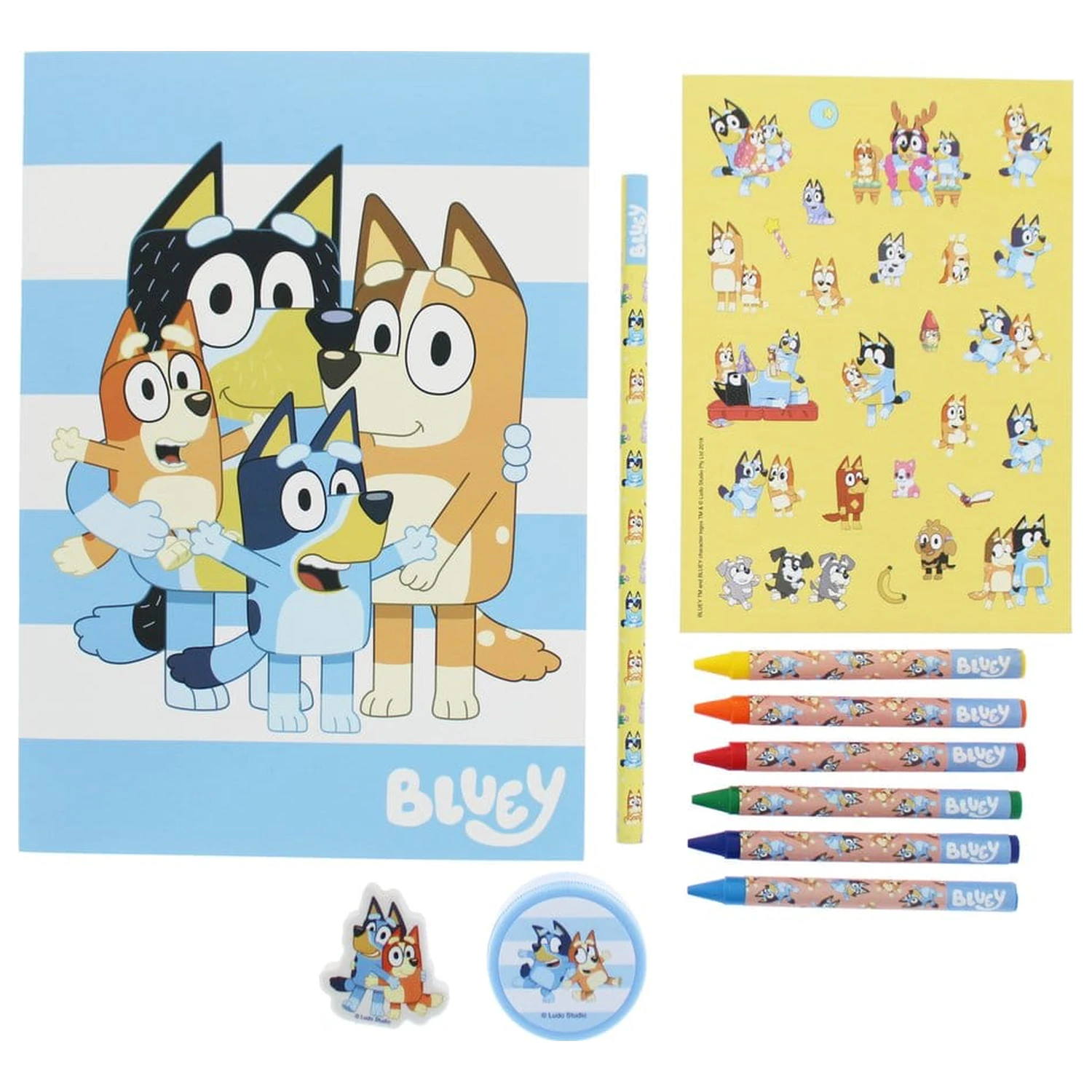 Bluey 11-delni set pisarniških potrebščin fotografija izdelka