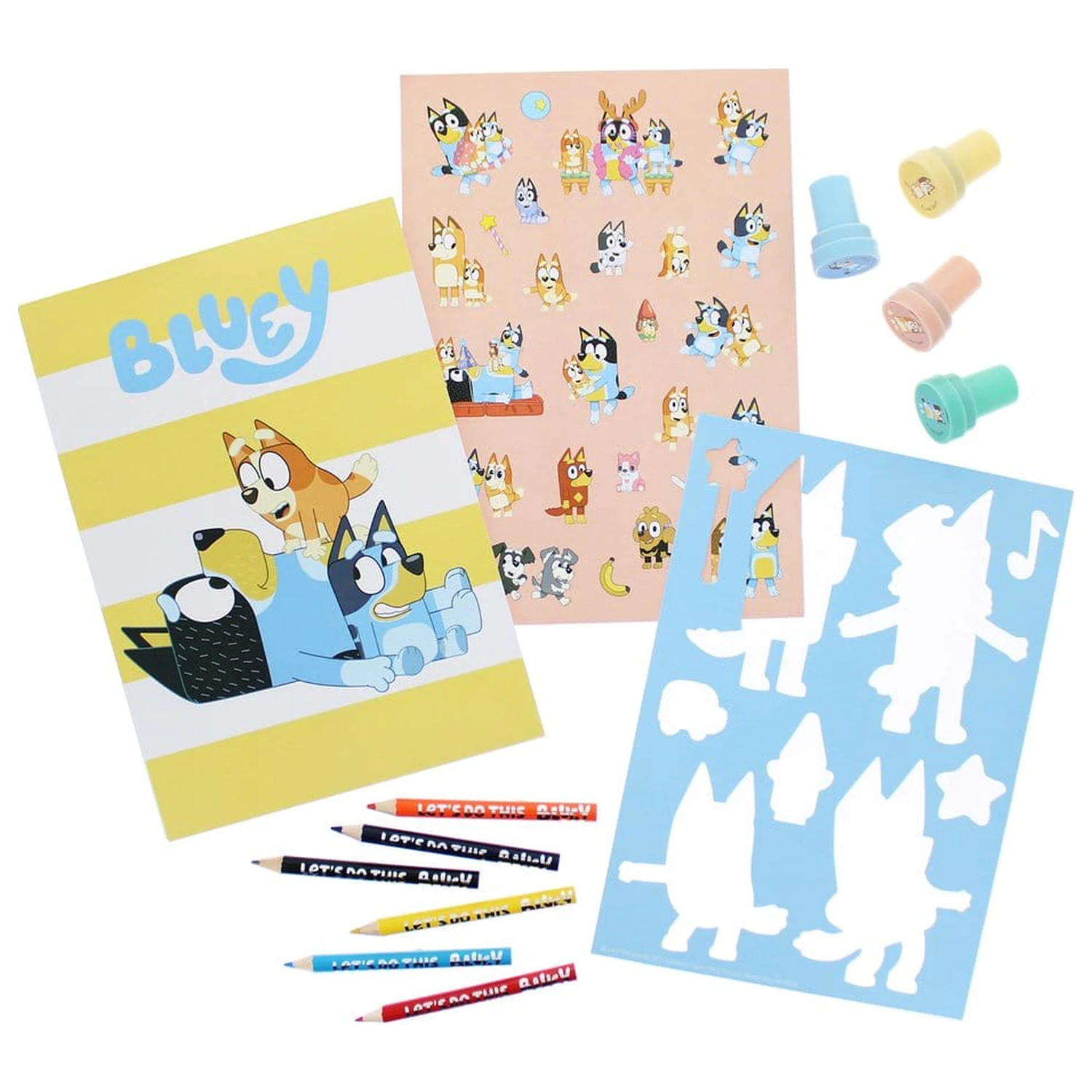 Bluey 14-delni ustvarjalni komplet za barvanje fotografija izdelka