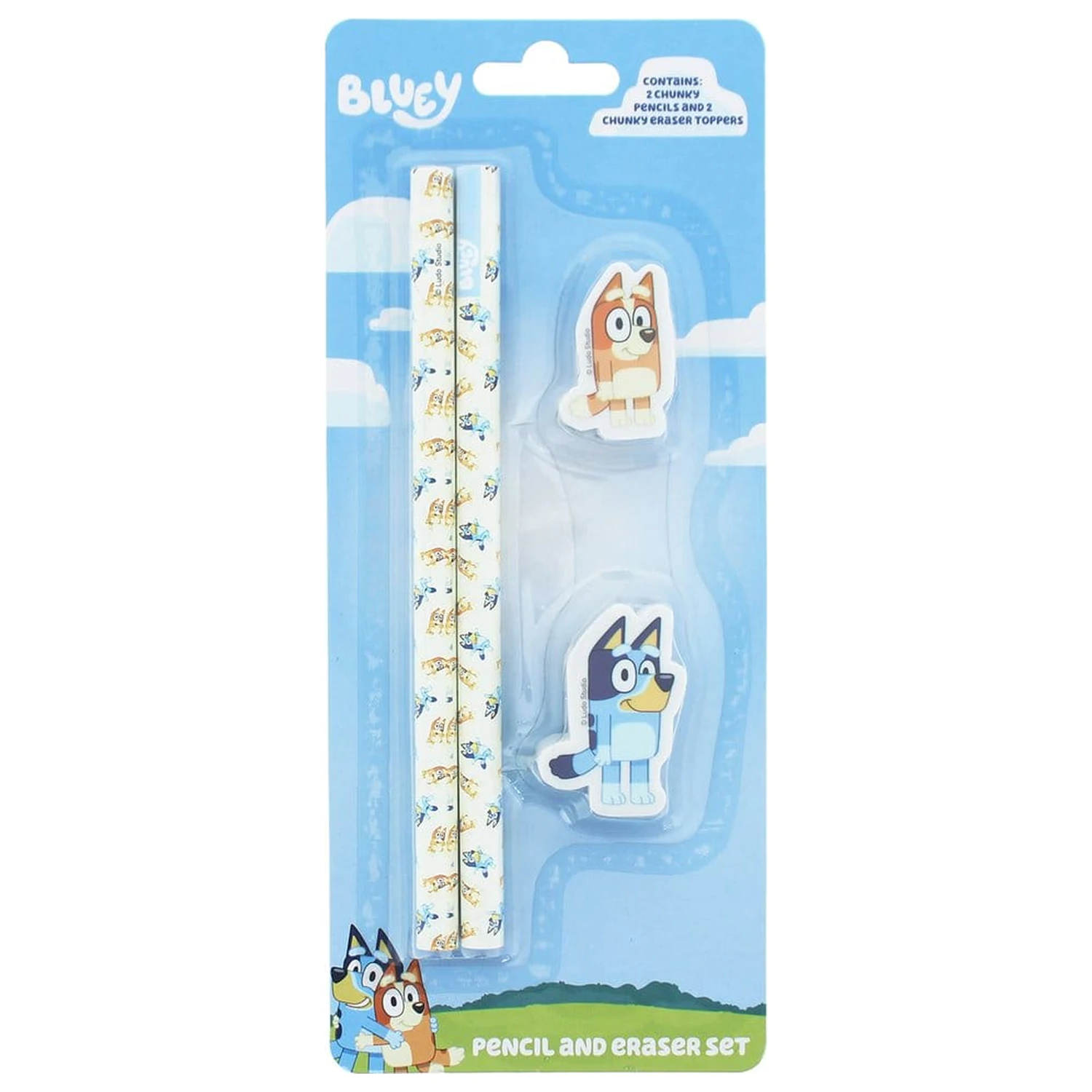 Bluey 4-delni komplet pisarniškega materiala fotografija izdelka