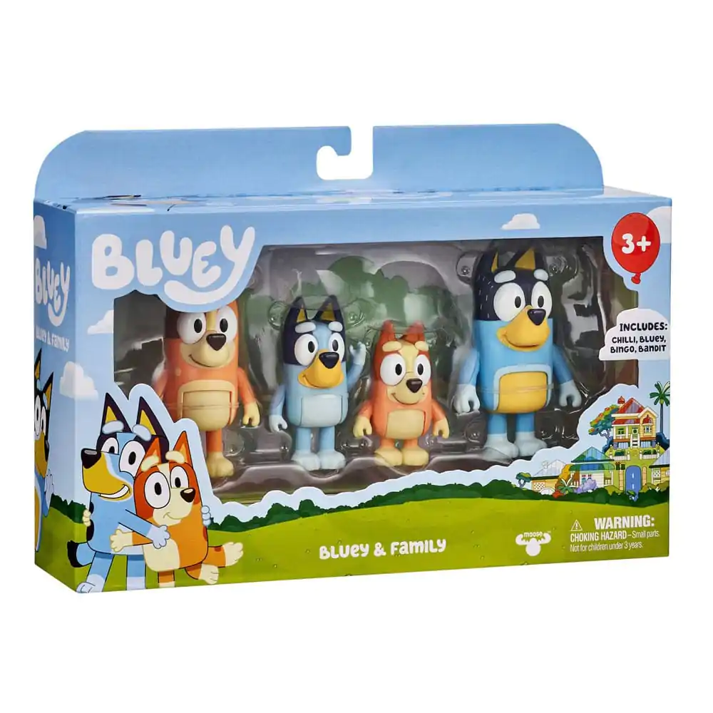 Bluey akcijske figure - 4-pack fotografija izdelka