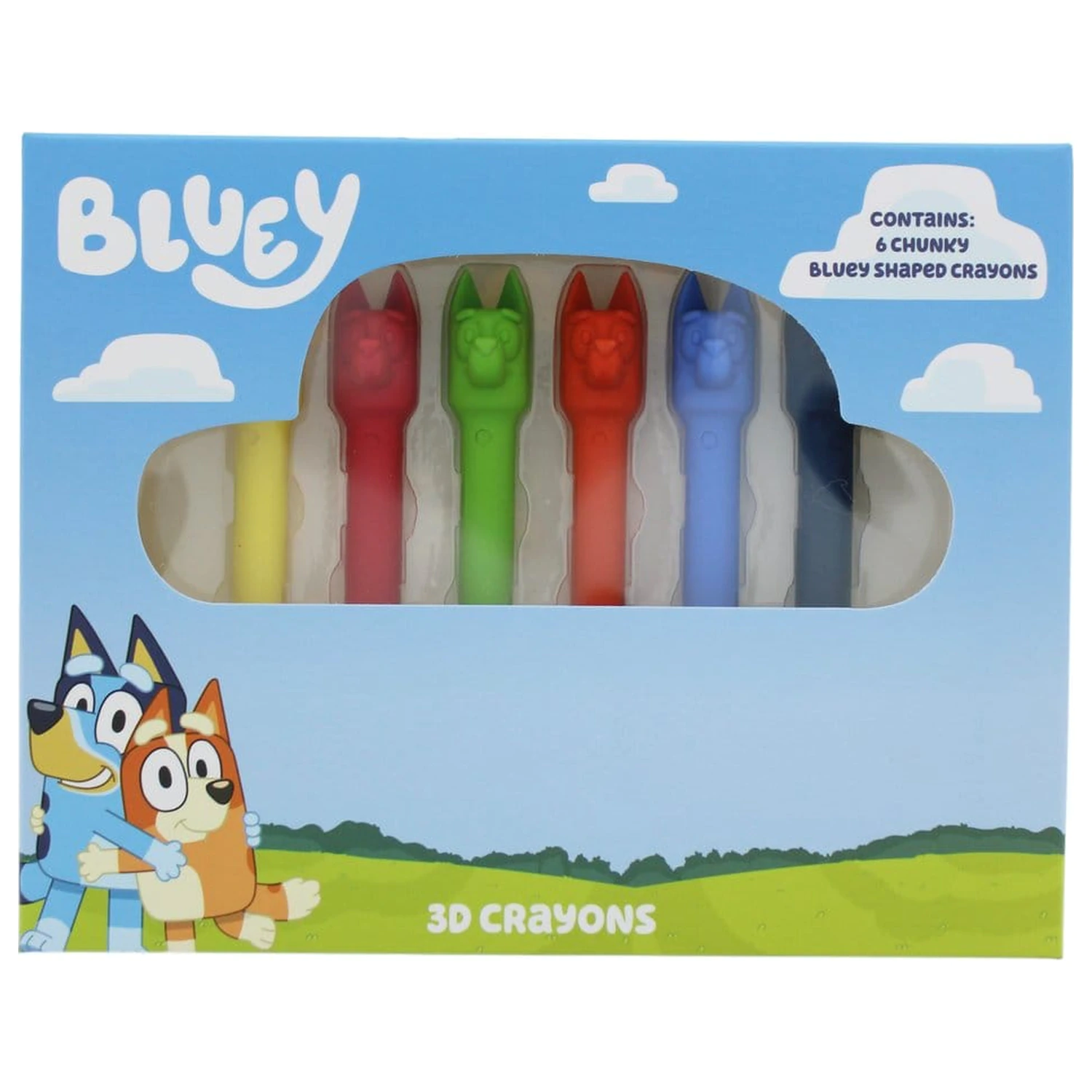 Bluey voščene barvice 6-paket fotografija izdelka