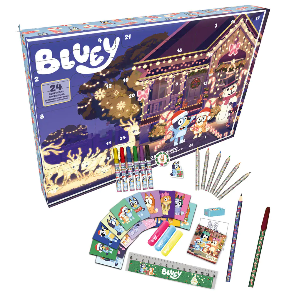 Bluey adventni koledar fotografija izdelka