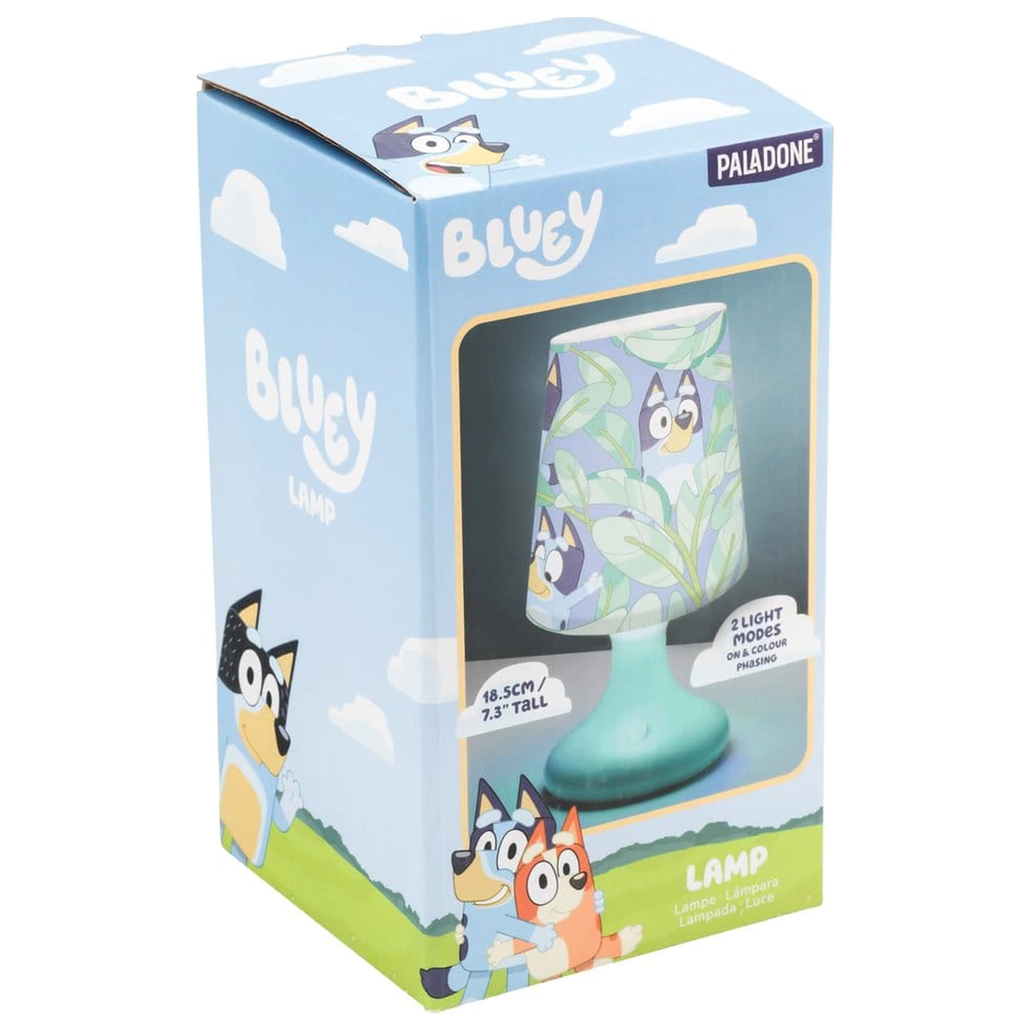 Bluey namizna svetilka fotografija izdelka
