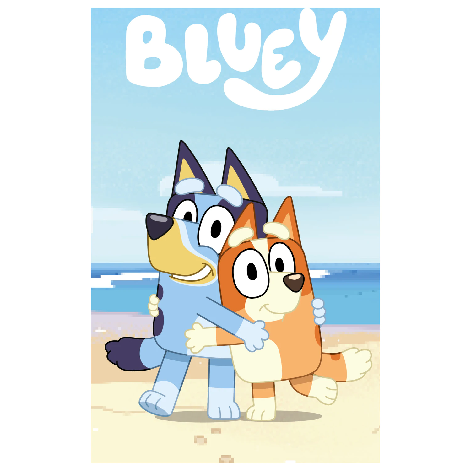 Bluey Beach Hug brisača 70x140cm fotografija izdelka