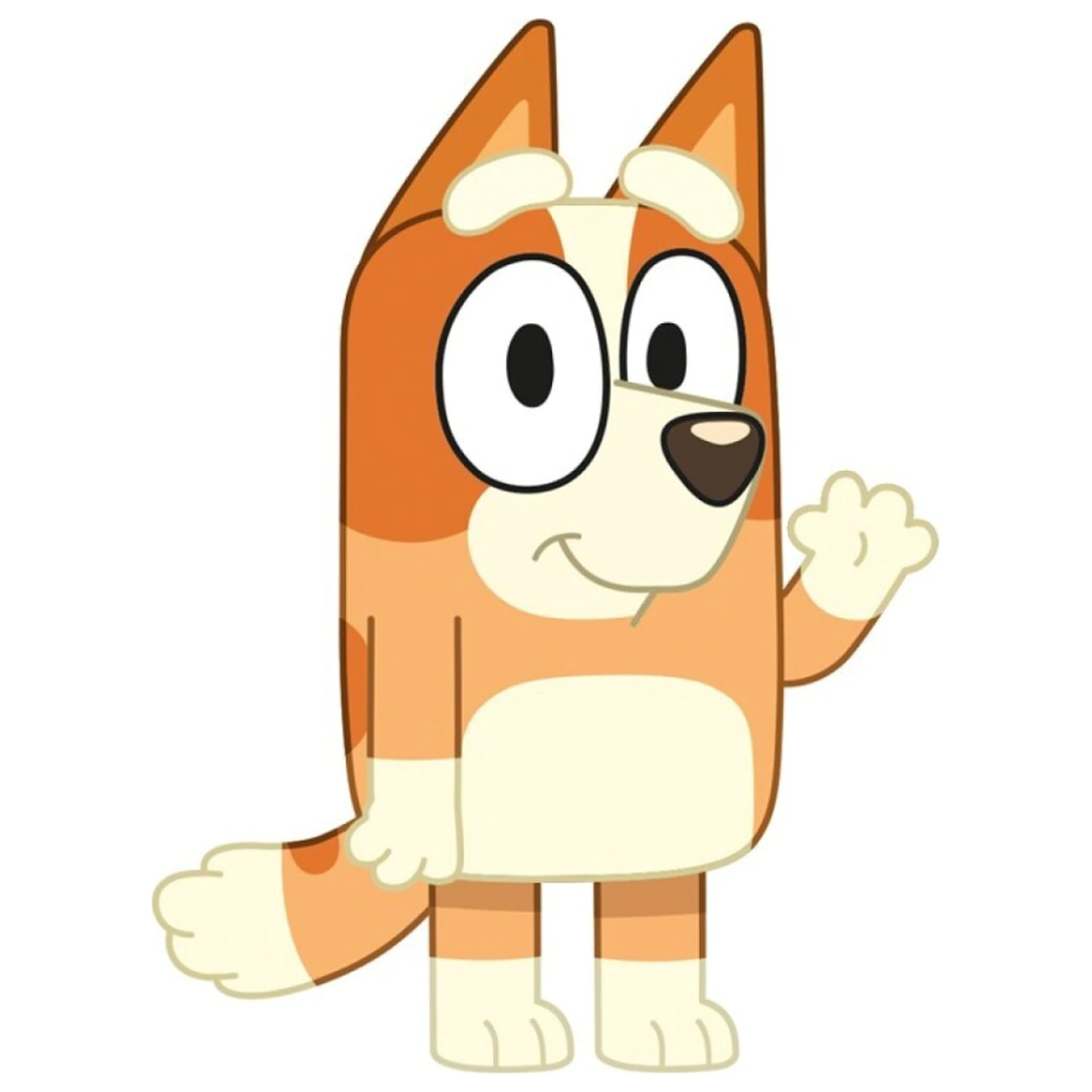 Bluey Bingo Oblikovana blazina, okrasna blazina 21x31 cm fotografija izdelka