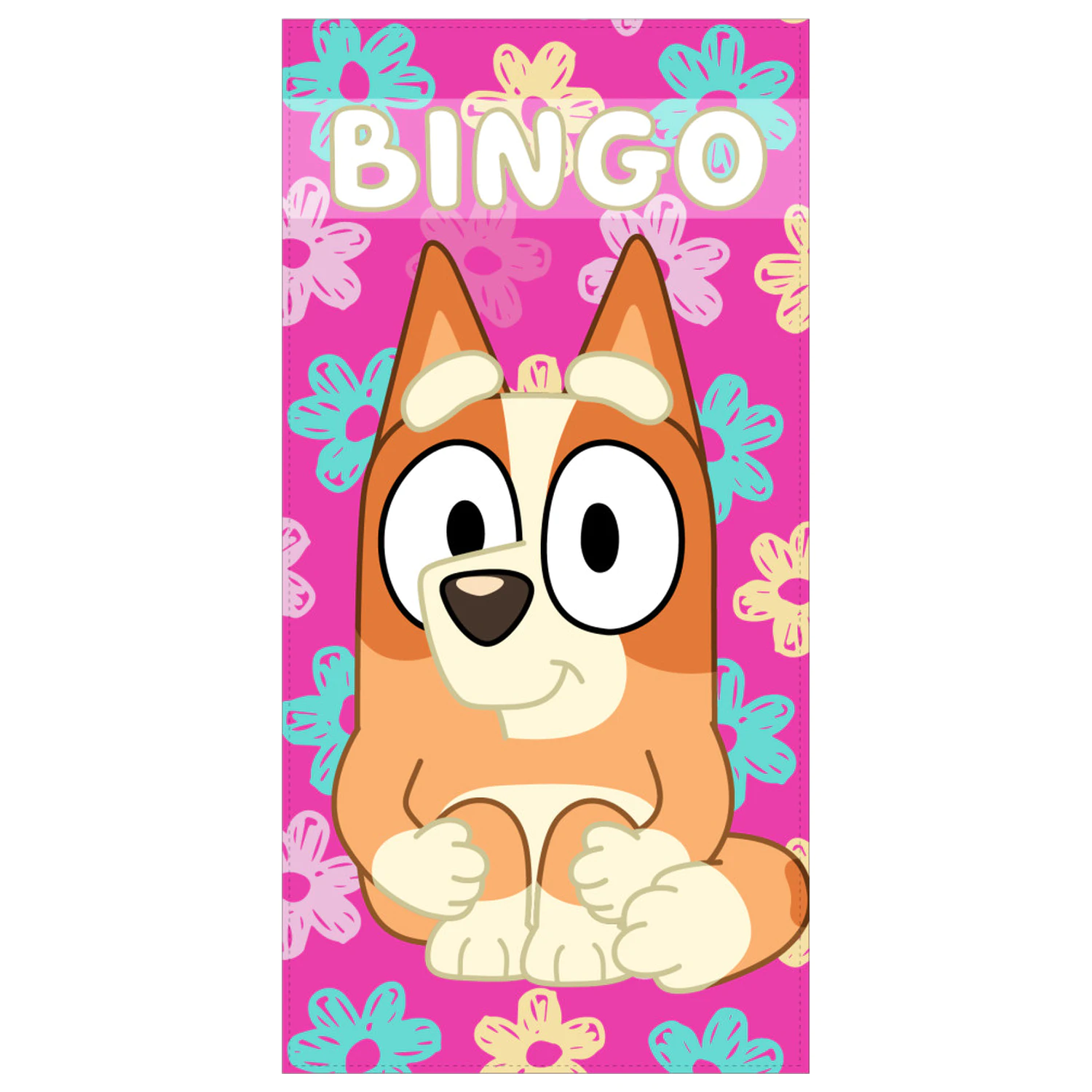 Bluey Bingo brisača 70x140cm fotografija izdelka