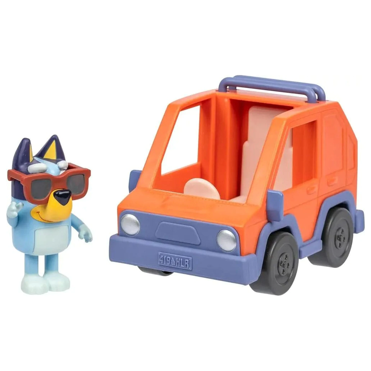 Bluey Mini figura komplet za igranje Bluey & 4WD avto fotografija izdelka