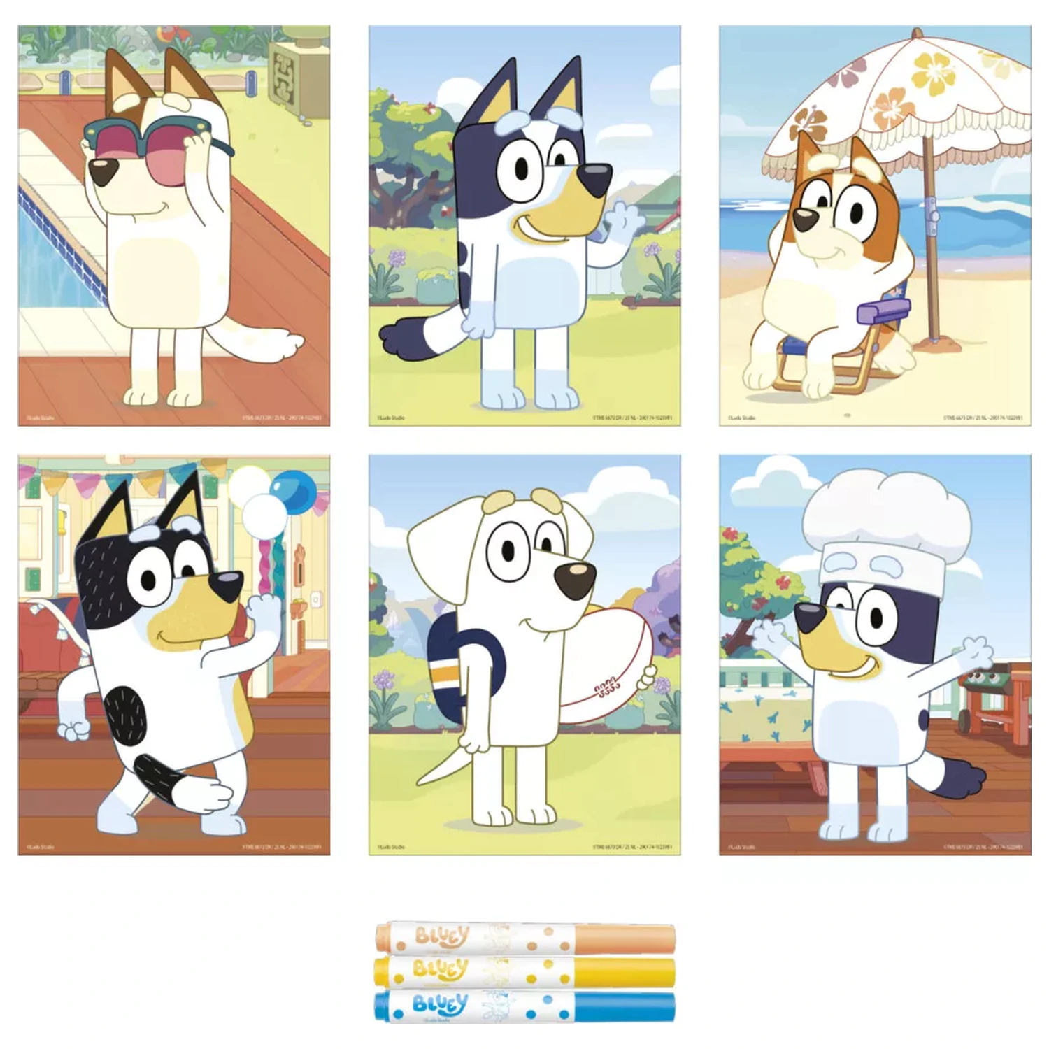 Bluey Kul Ustvarjalni set 2-v-1 fotografija izdelka