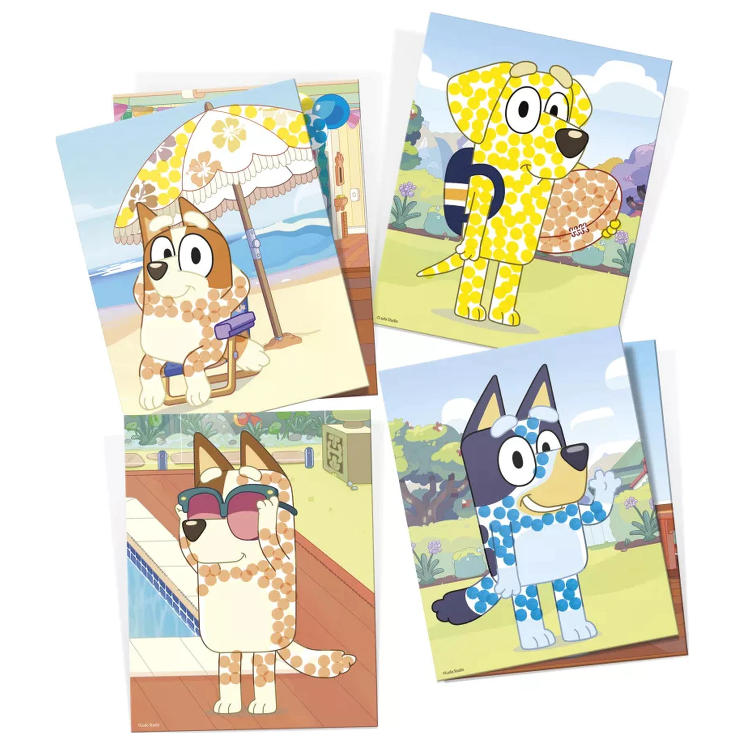 Bluey Kul Ustvarjalni set 2-v-1 fotografija izdelka