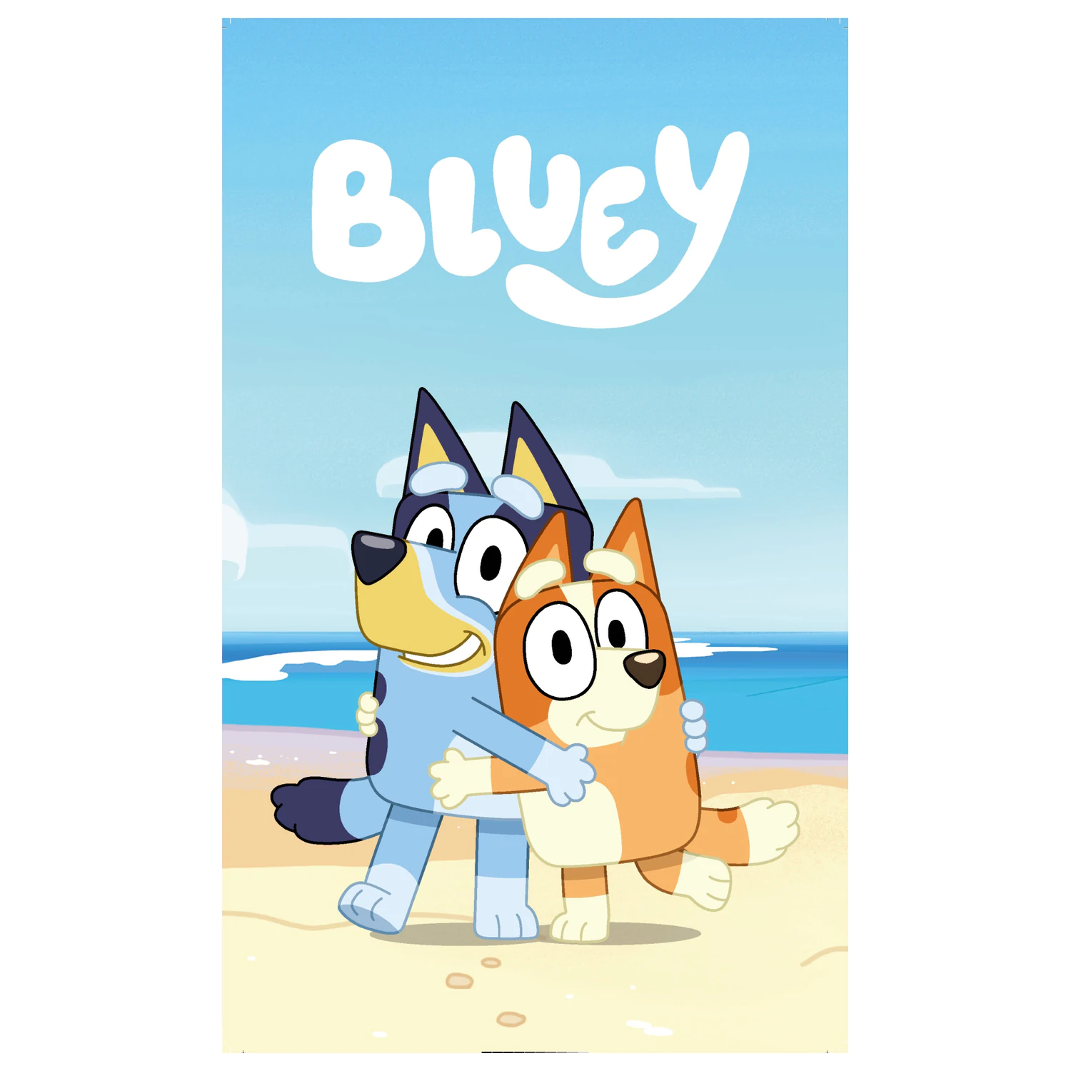 Bluey Cozy brisača za roke, brisača za obraz, brisača fotografija izdelka