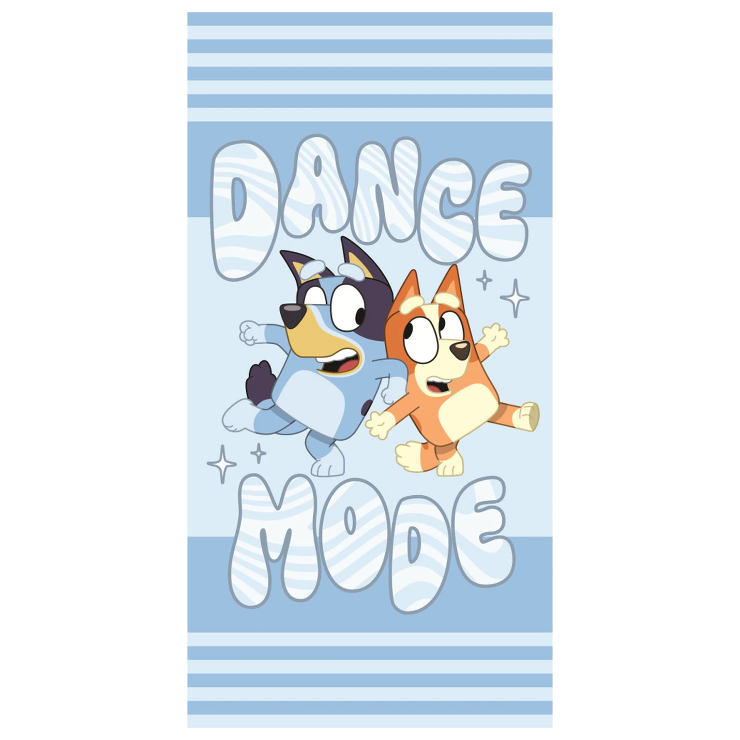 Bluey Dance Mode brisača 70x140cm fotografija izdelka