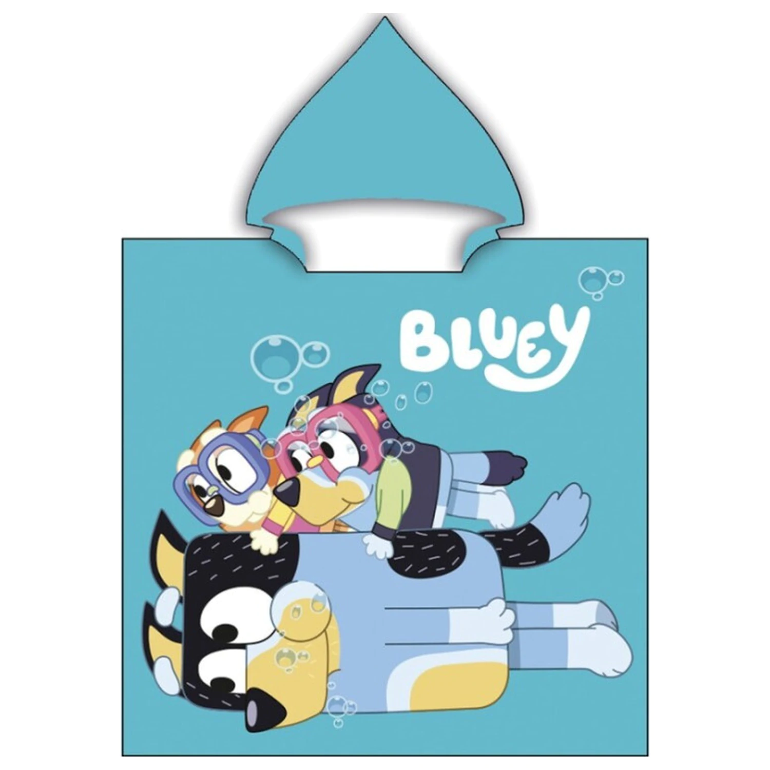 Bluey Diving pončo brisača za plažo 55x110 cm fotografija izdelka