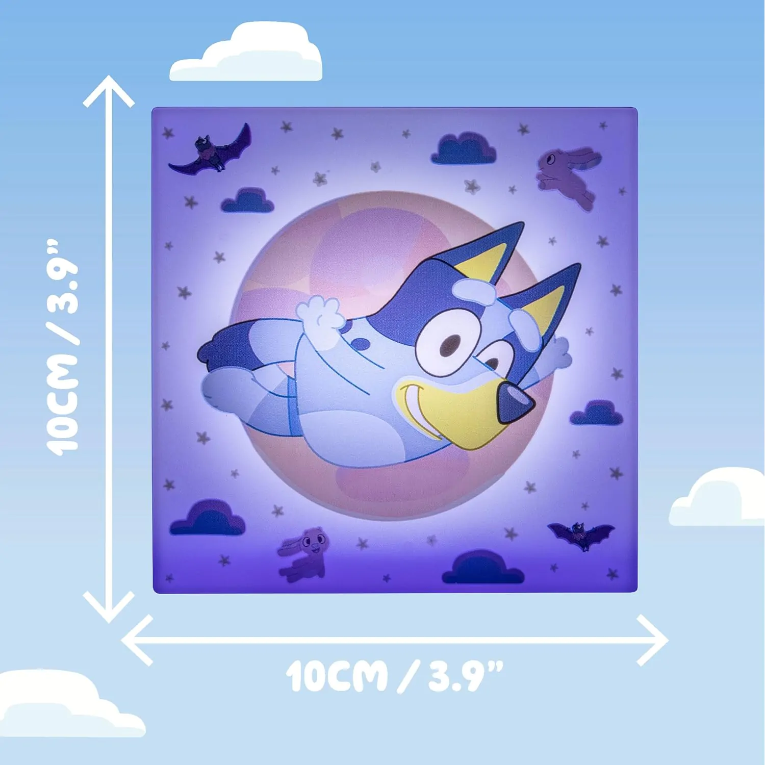 Bluey Nočna lučka 10 cm fotografija izdelka
