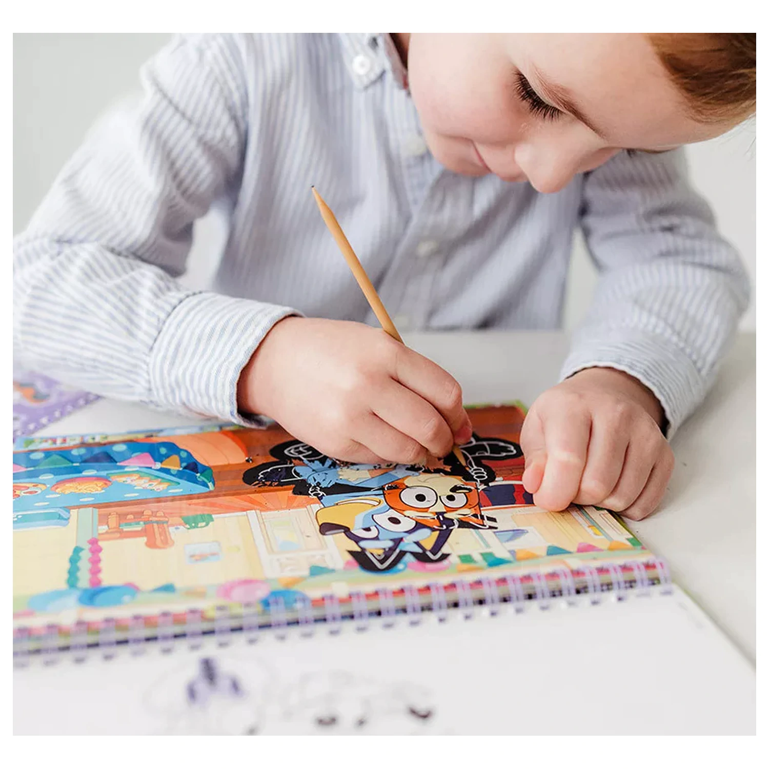 Bluey zabavni komplet in aktivnost "Scratch Art" fotografija izdelka