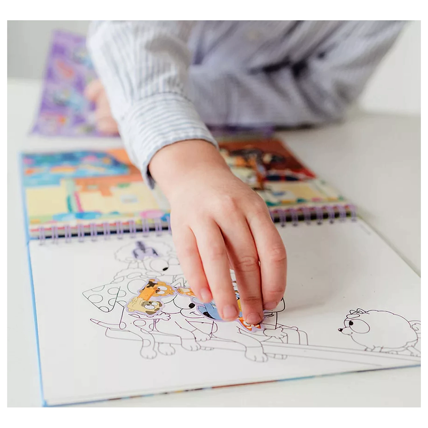 Bluey zabavni komplet in aktivnost "Scratch Art" fotografija izdelka