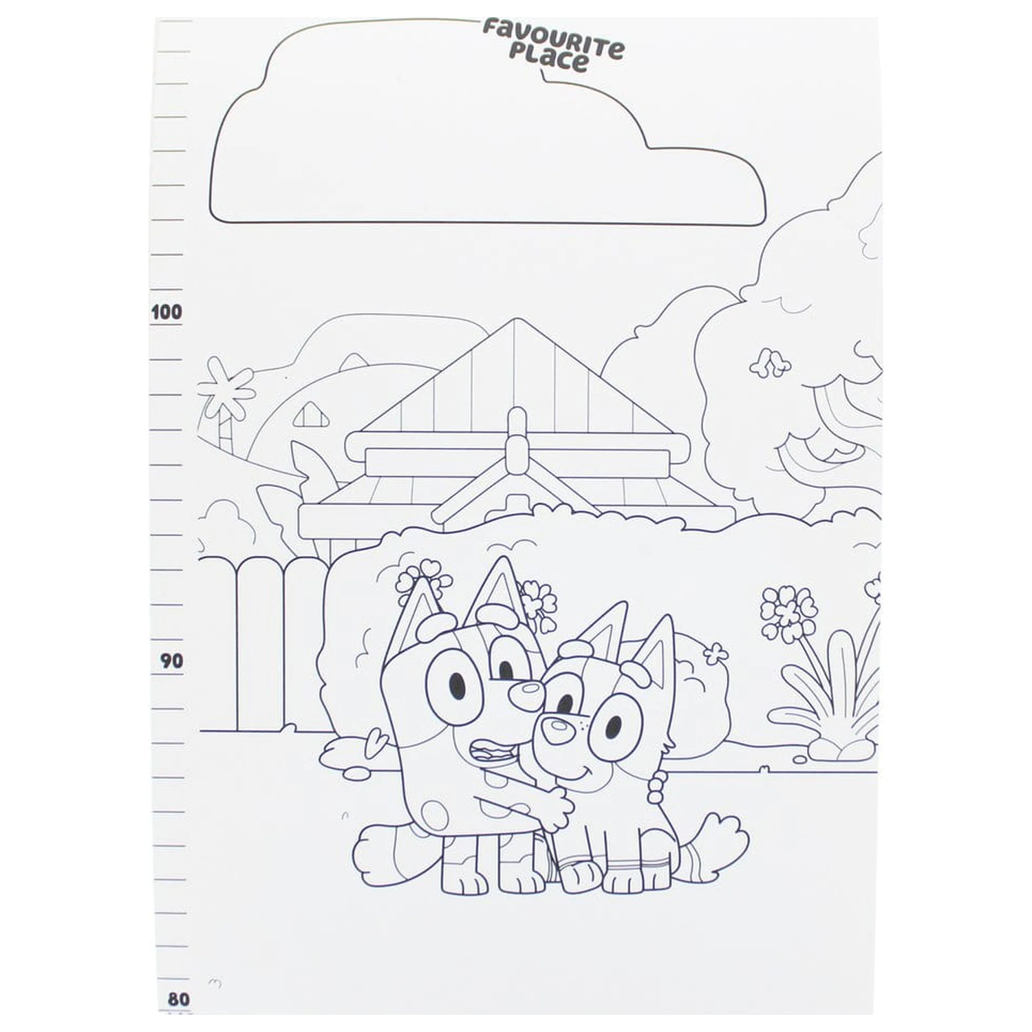 Bluey grafikon rasti fotografija izdelka