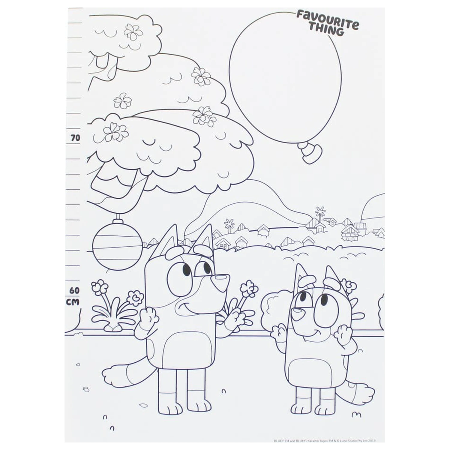 Bluey grafikon rasti fotografija izdelka
