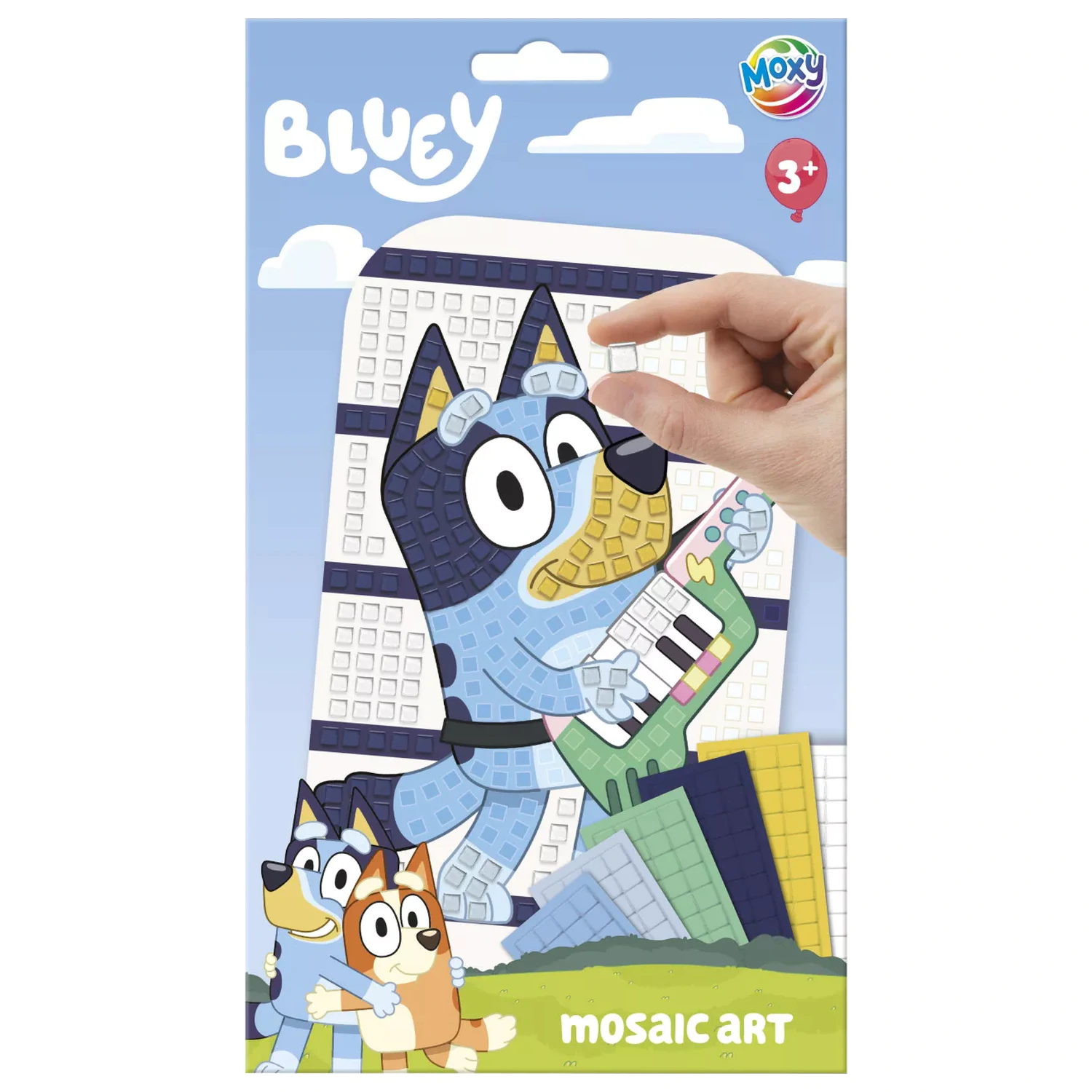 Bluey Kit za ustvarjanje mozaika iz penaste kitare fotografija izdelka