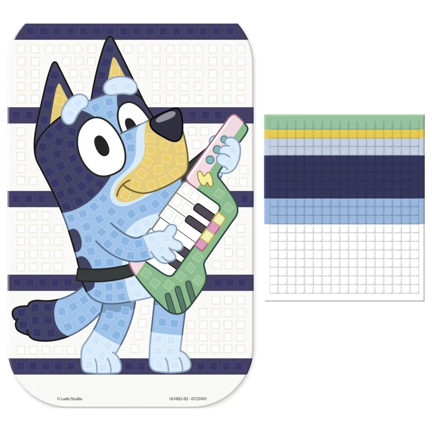 Bluey Kit za ustvarjanje mozaika iz penaste kitare fotografija izdelka