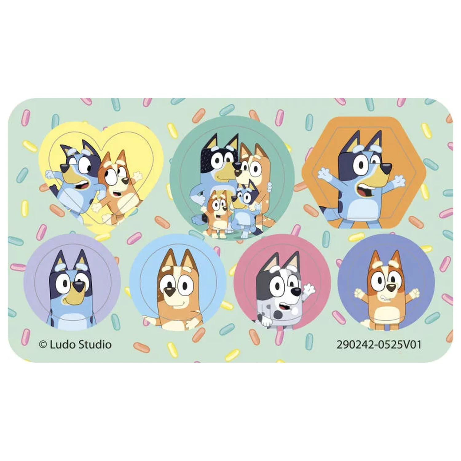 Bluey Happy komplet za izdelavo perlic fotografija izdelka