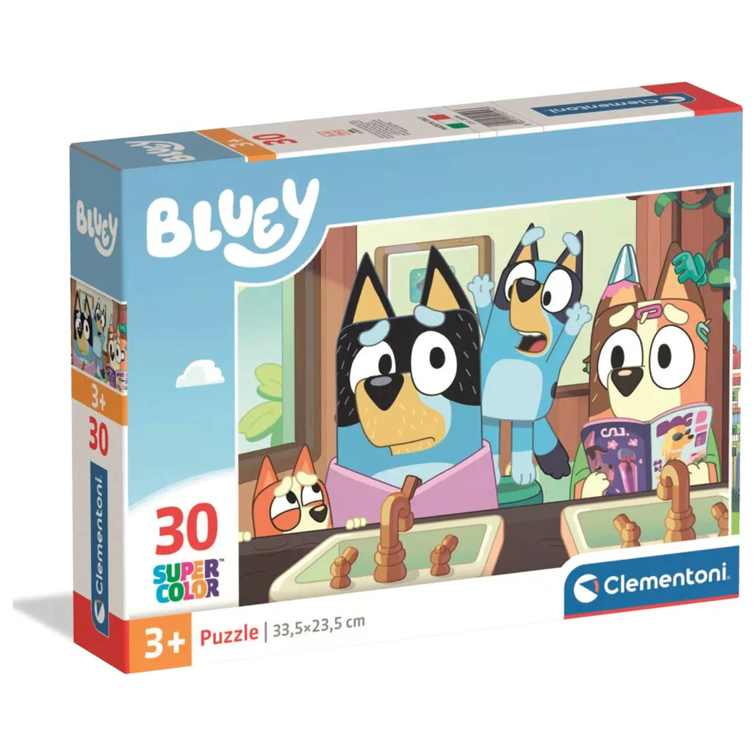 Bluey Home Fun 30 kosov sestavljanke fotografija izdelka