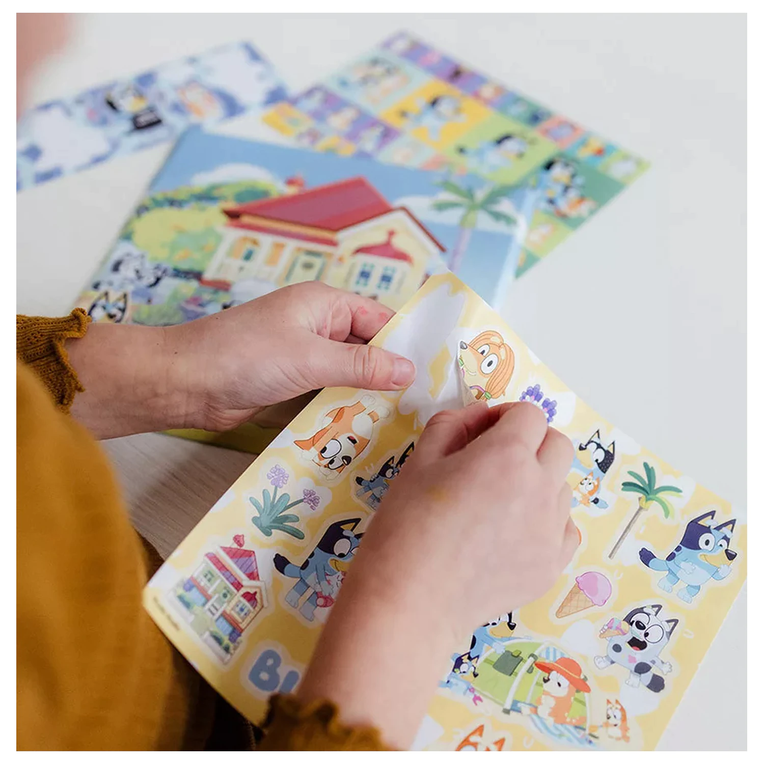 Bluey Home set nalepk fotografija izdelka