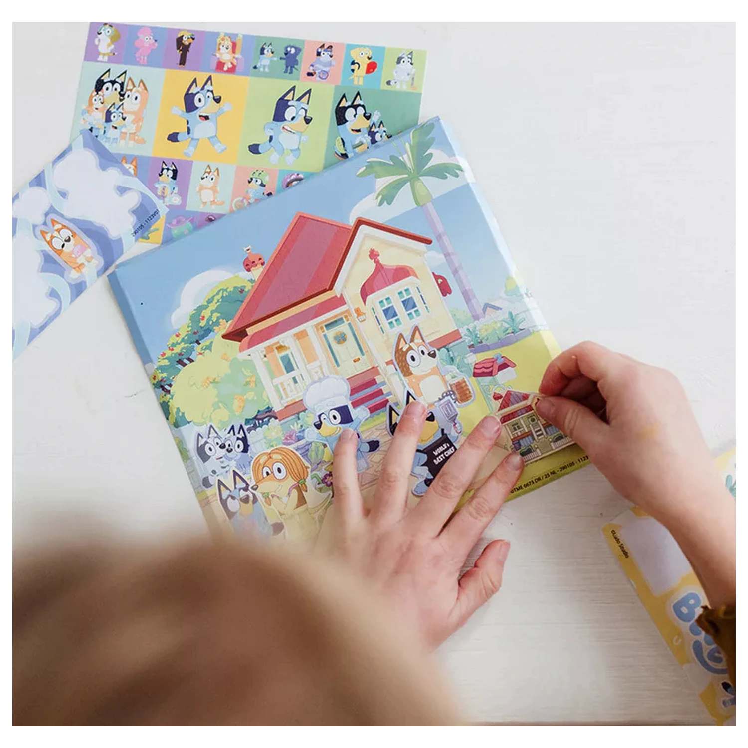 Bluey Home set nalepk fotografija izdelka