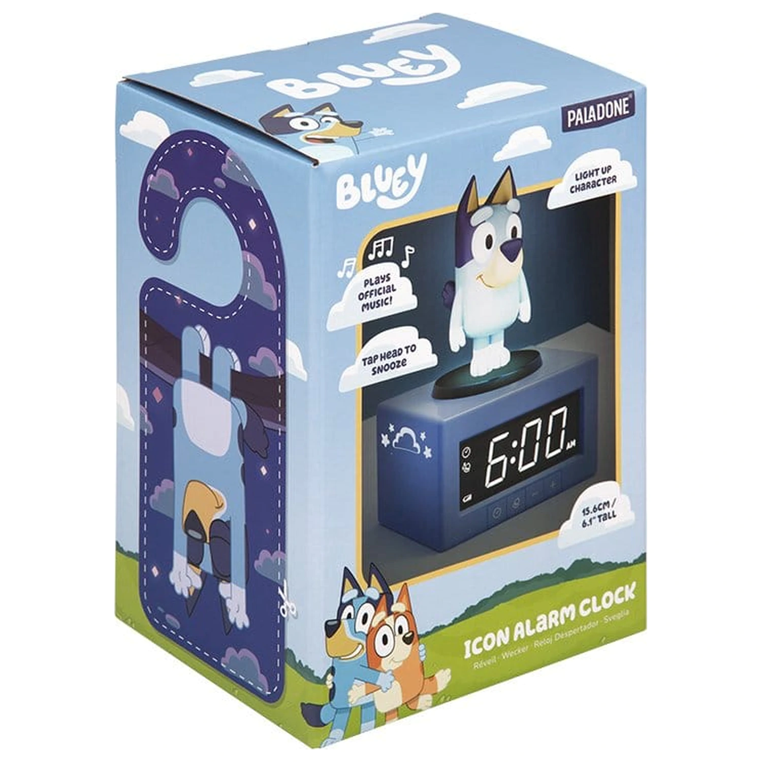 Bluey Icon Budilka fotografija izdelka