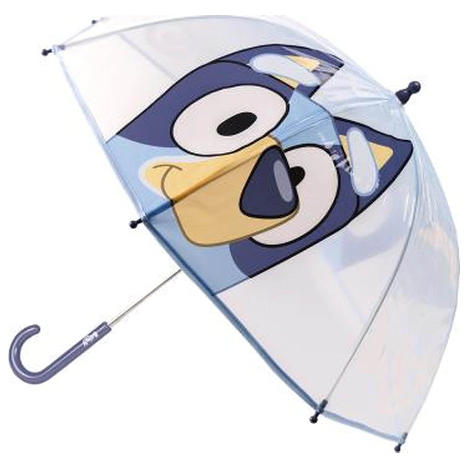 Bluey Veseli otroški prozoren dežnik Ø71 cm fotografija izdelka