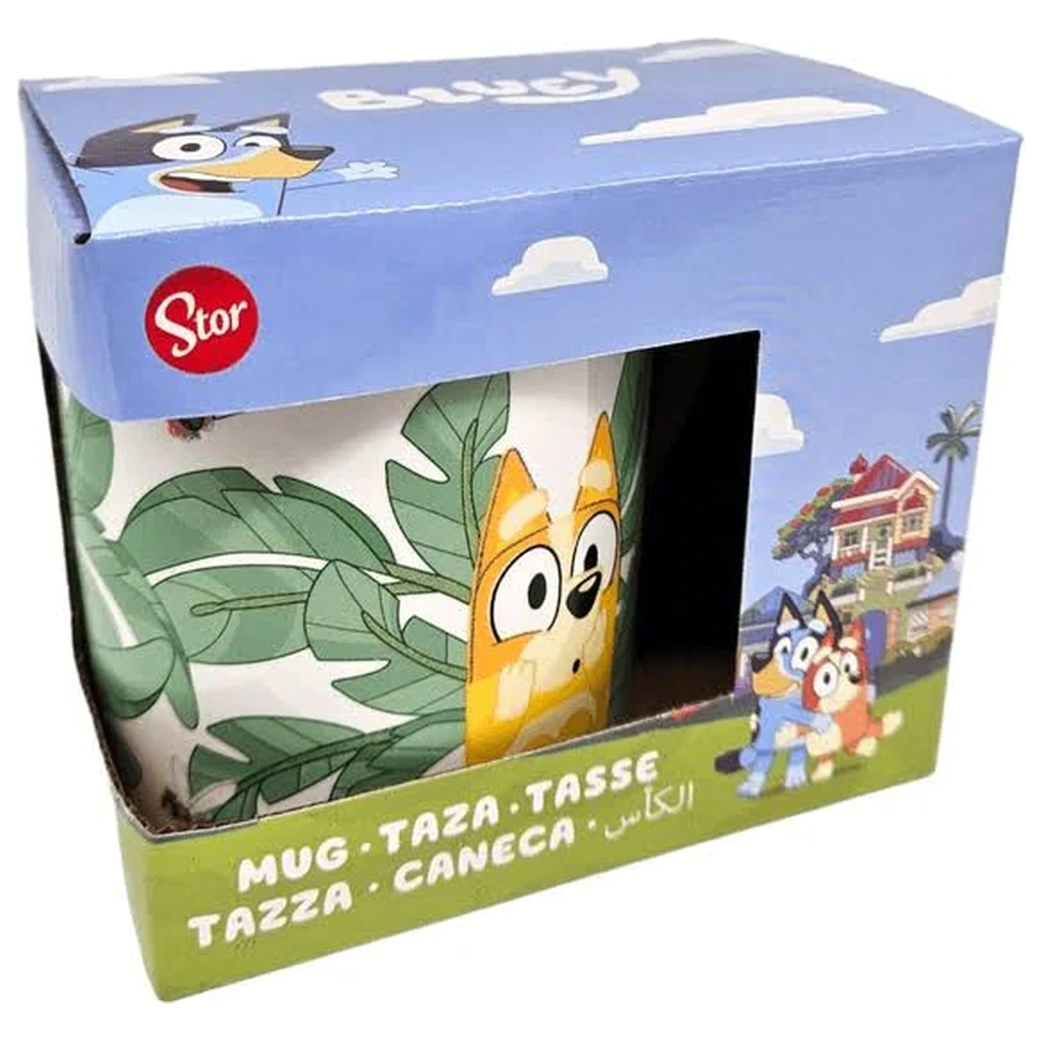 Bluey Leaves vrč fotografija izdelka