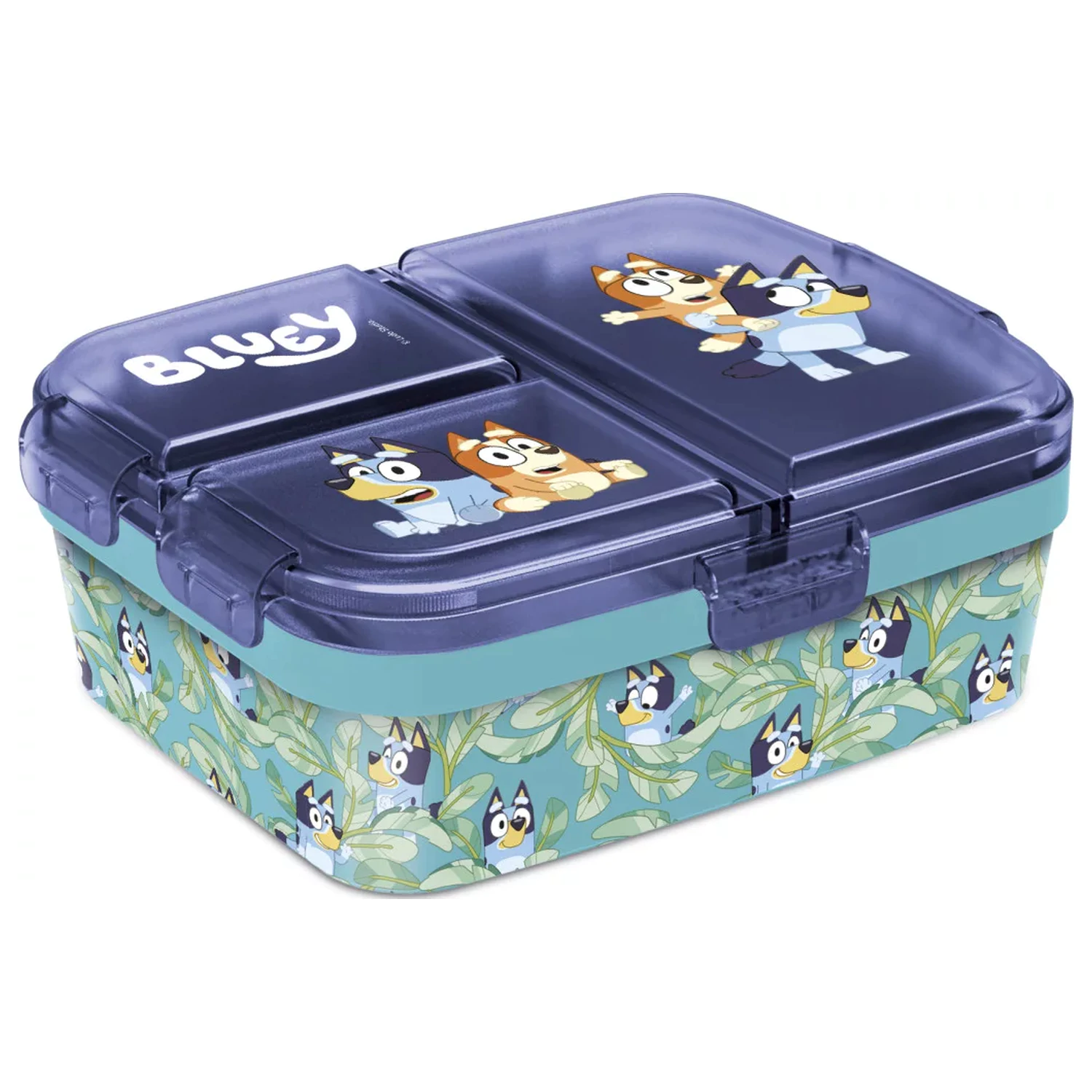 Bluey Leaves škatla za malico z več predelki, škatla za sendviče XL fotografija izdelka