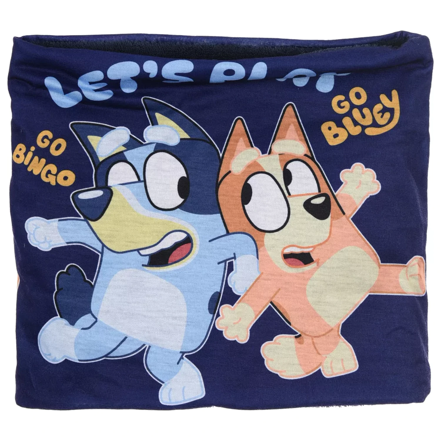 Bluey Let's Play otroški šal, cevasti šal fotografija izdelka