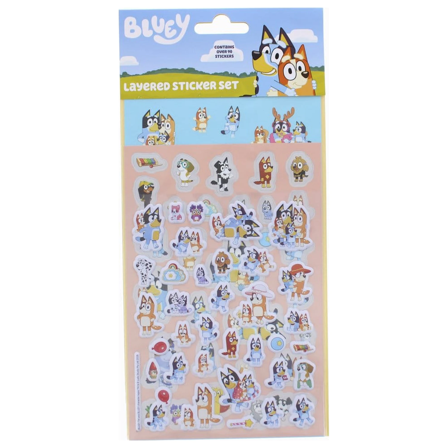 Bluey set nalepk fotografija izdelka