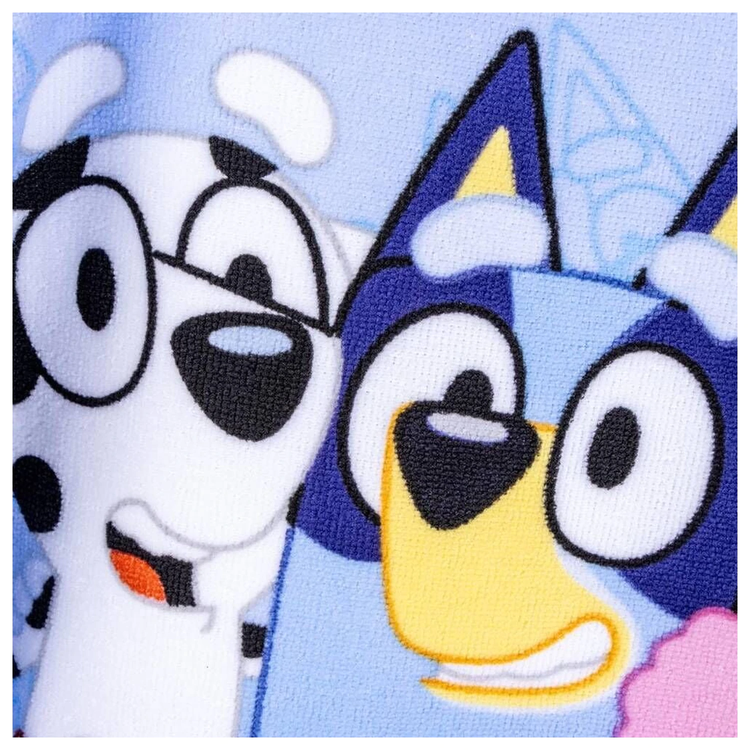 Bluey pončo brisača iz mikrovlaken fotografija izdelka