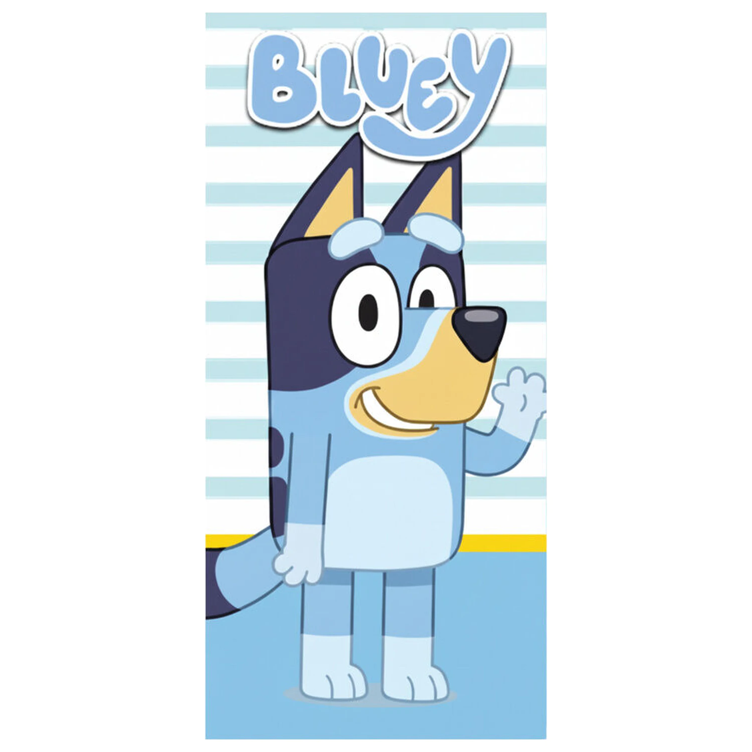 Bluey mikrofišna brisača za plažo fotografija izdelka