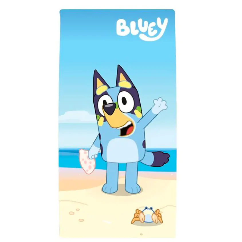 Bluey brisača za plažo iz mikrovlaken fotografija izdelka