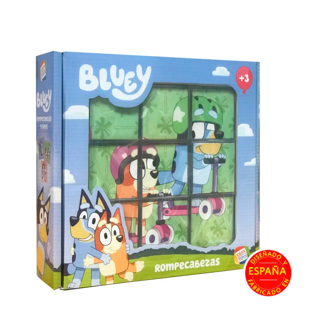 Bluey sestavljanka 9 kosov fotografija izdelka