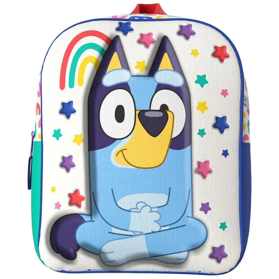 Bluey Rainbow 3D nahrbtnik 30 cm fotografija izdelka