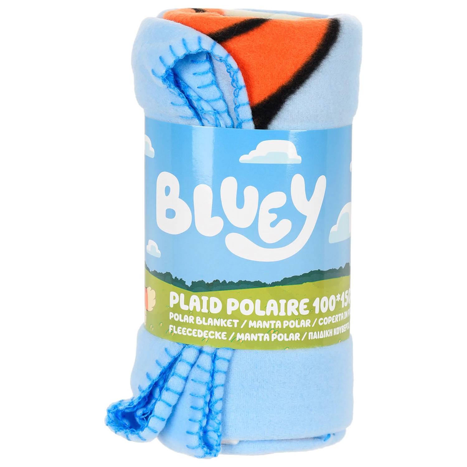 Bluey Snuggle Time flis odeja fotografija izdelka