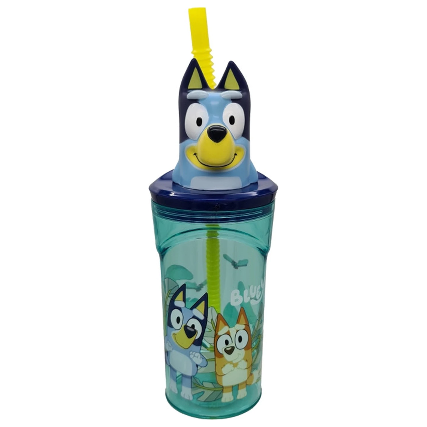 Bluey Splash 3D plastični lonček s slamico 360ml fotografija izdelka
