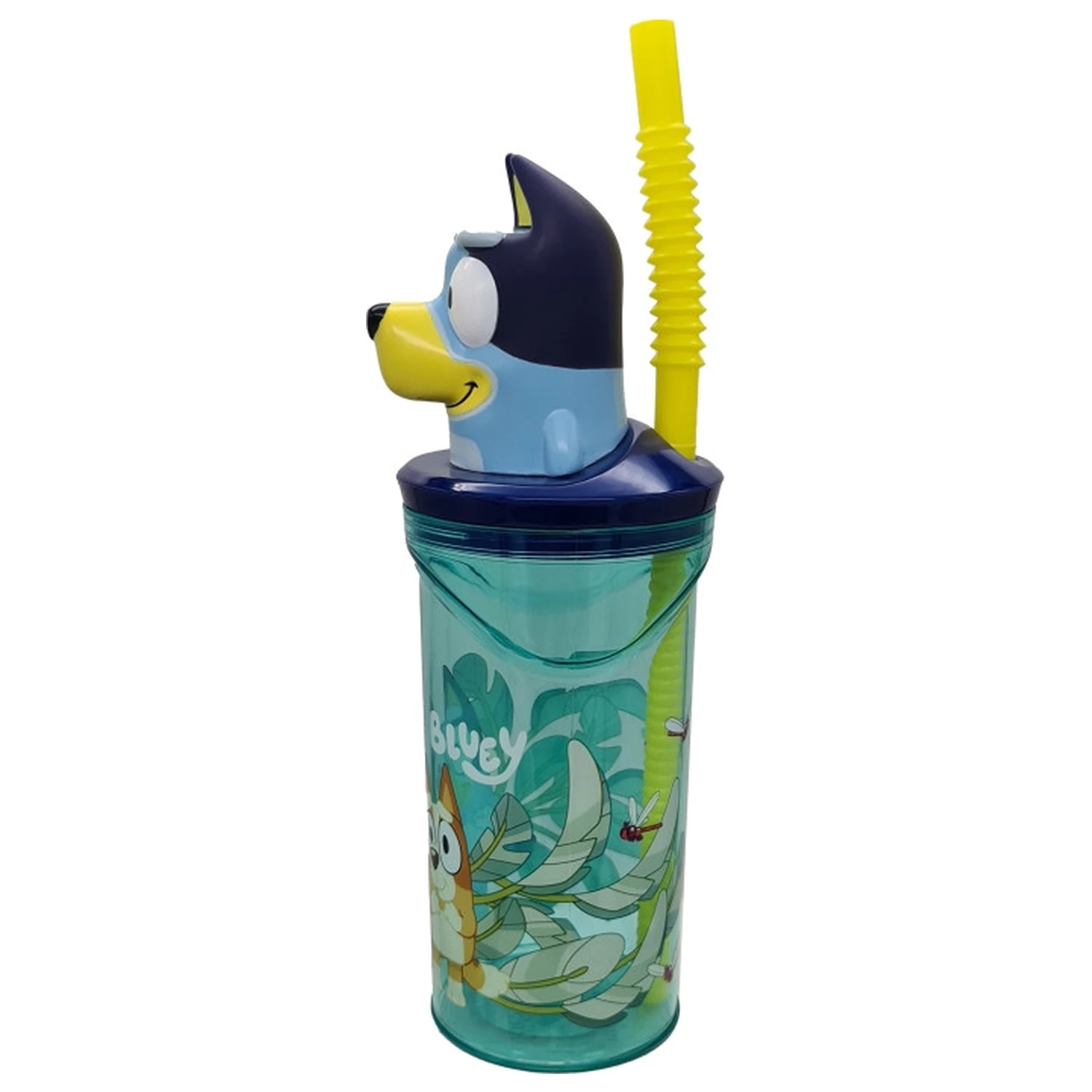 Bluey Splash 3D plastični lonček s slamico 360ml fotografija izdelka