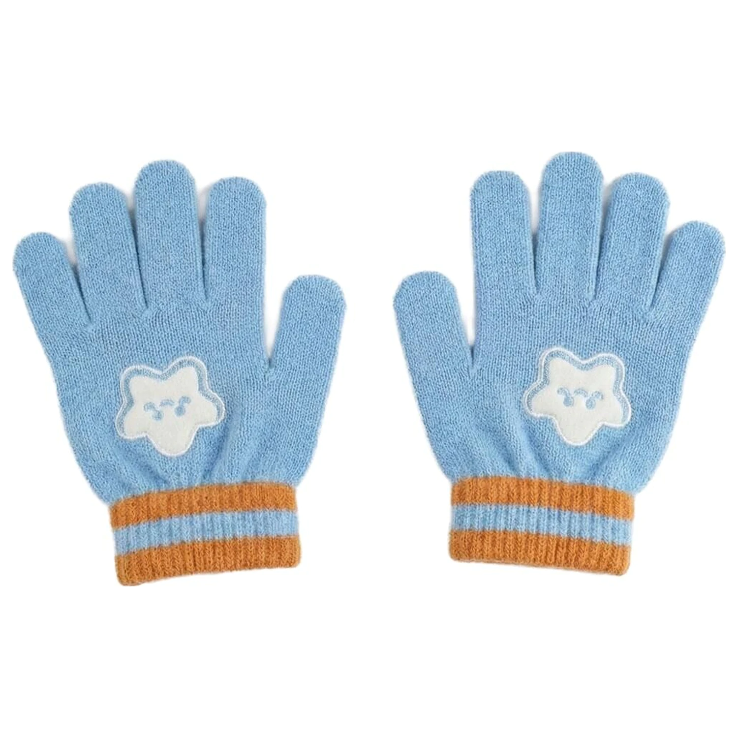 Bluey zimski set snood kapa rokavice fotografija izdelka