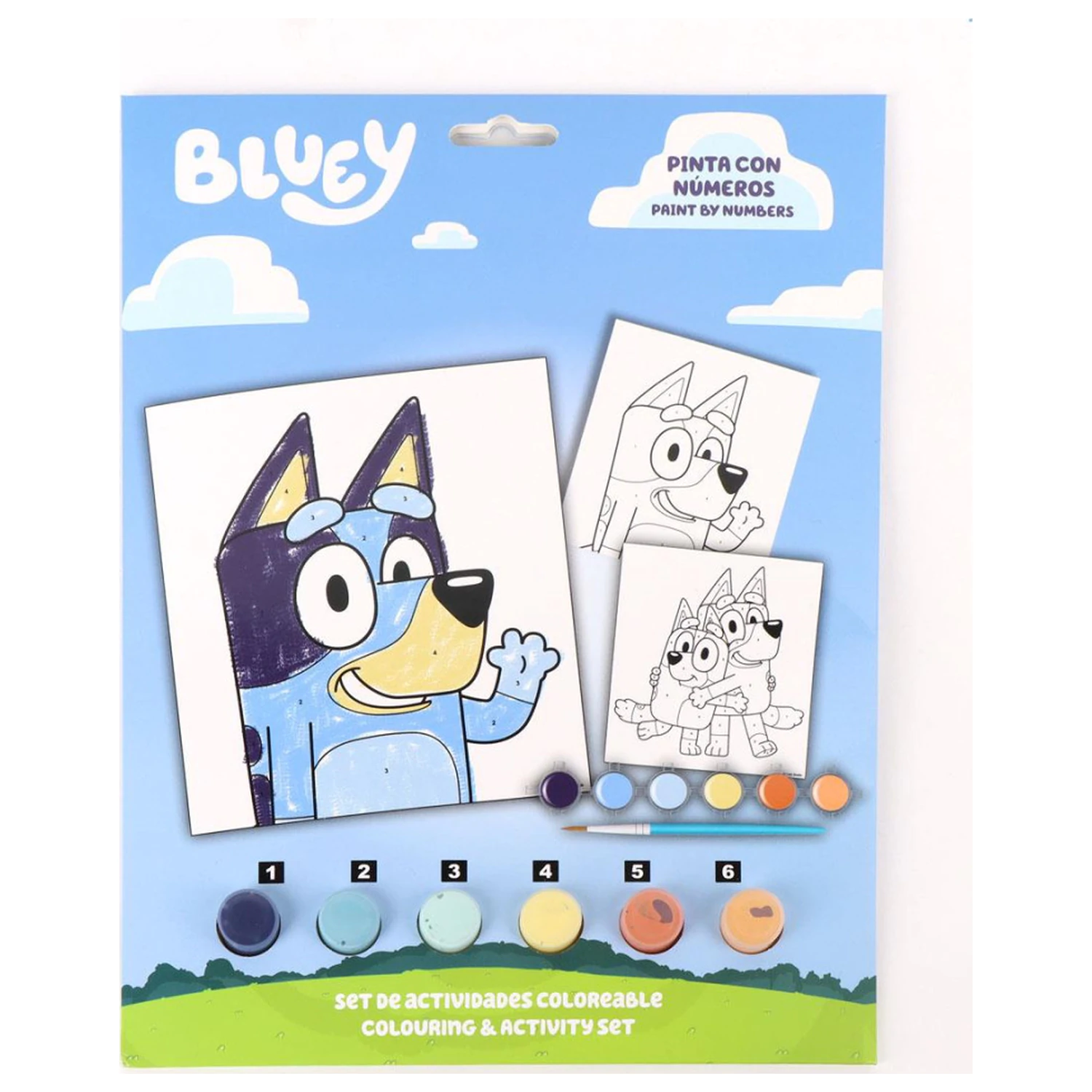 Bluey To Wave Komplet za barvanje fotografija izdelka